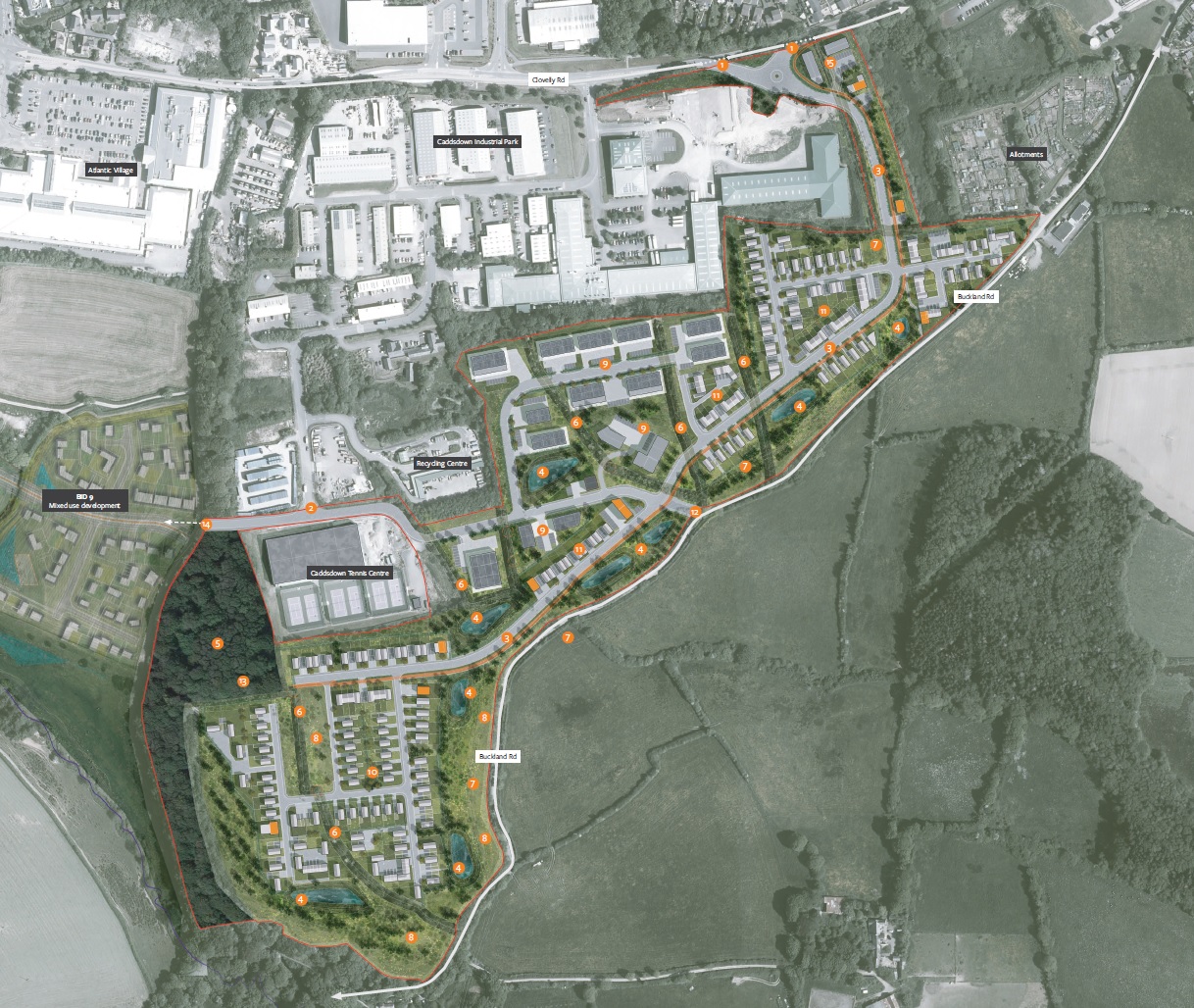 Bideford Layout Plan