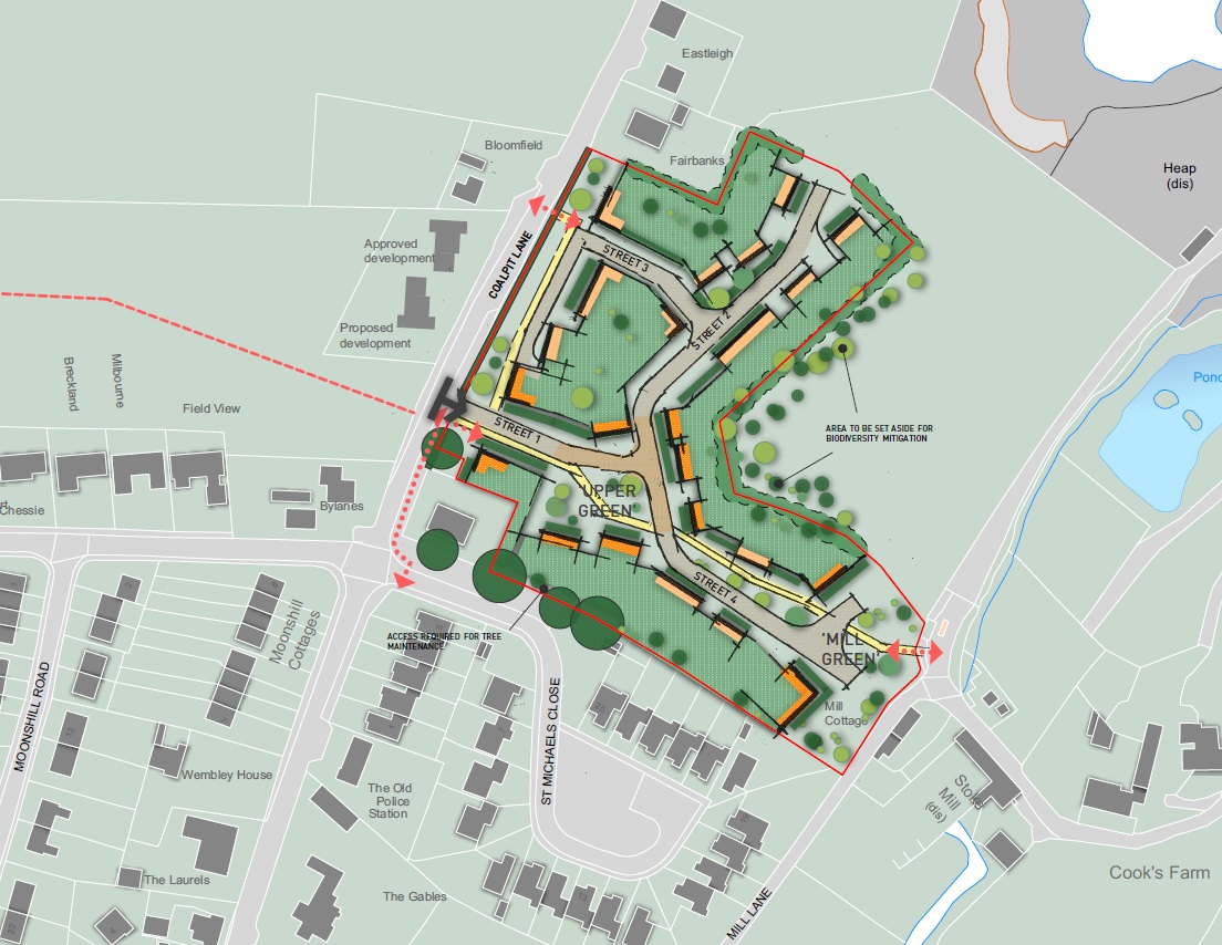 Stoke St Michael Plan