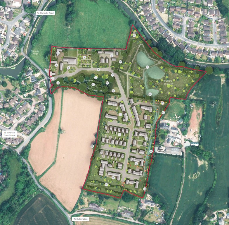 Tiverton Layout Plan